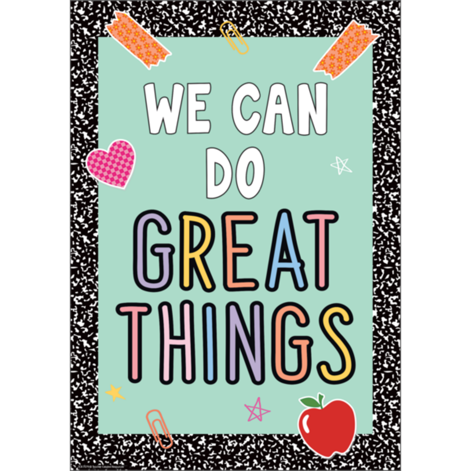 TEACHER CREATED RESOURCES We Can Do Great Things Positive Poster