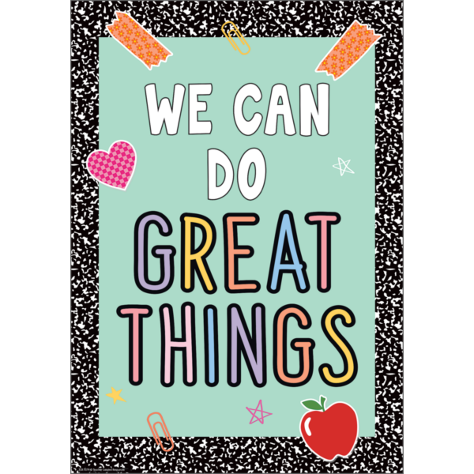 TEACHER CREATED RESOURCES We Can Do Great Things Positive Poster