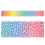 CREATIVE TEACHING PRESS Core Decor Messy Dots on Rainbow EZ Border