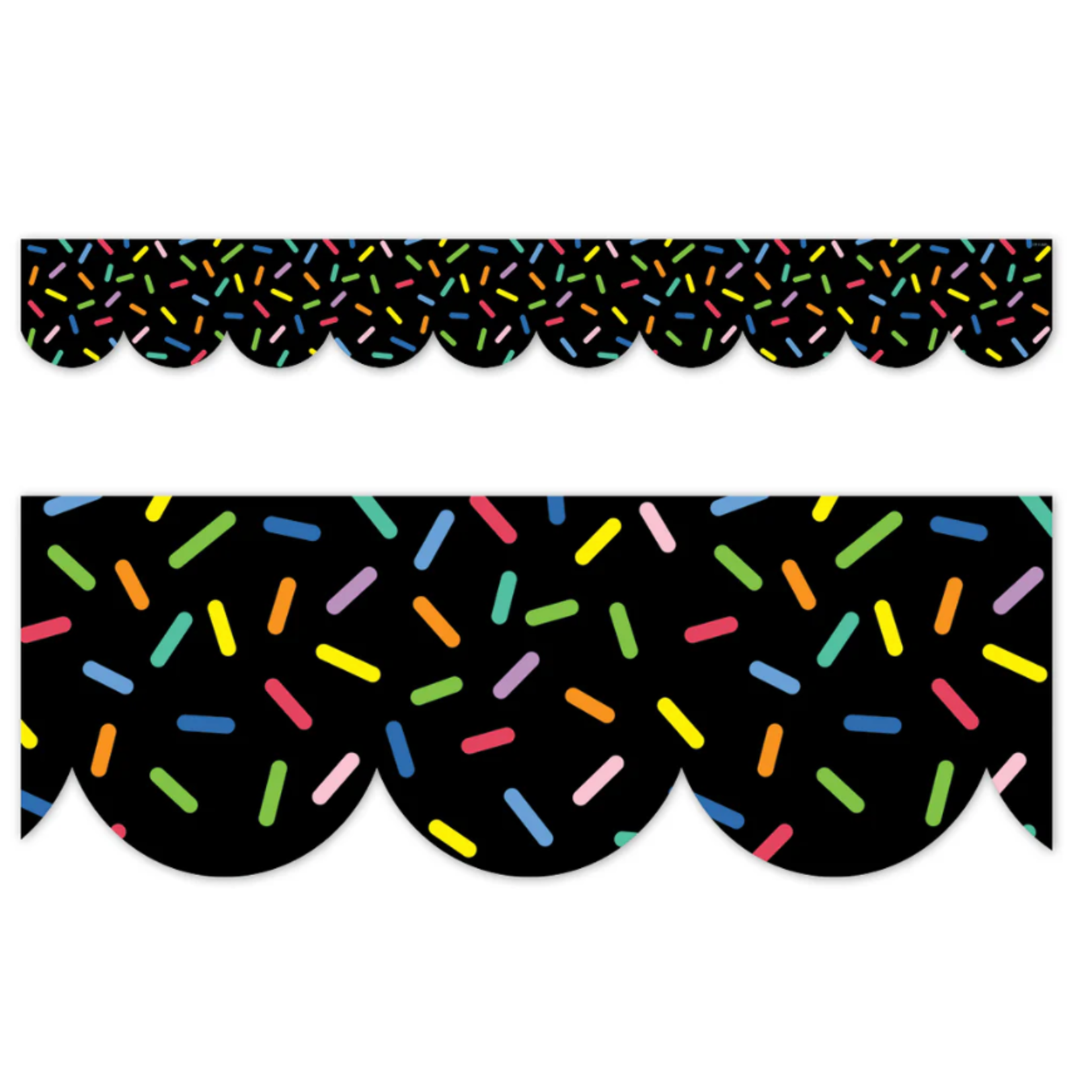 CREATIVE TEACHING PRESS Core Decor Sprinkles on Black EZ Border