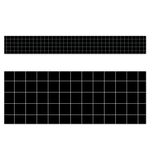CREATIVE TEACHING PRESS Core Decor Window Pane on Black EZ Border
