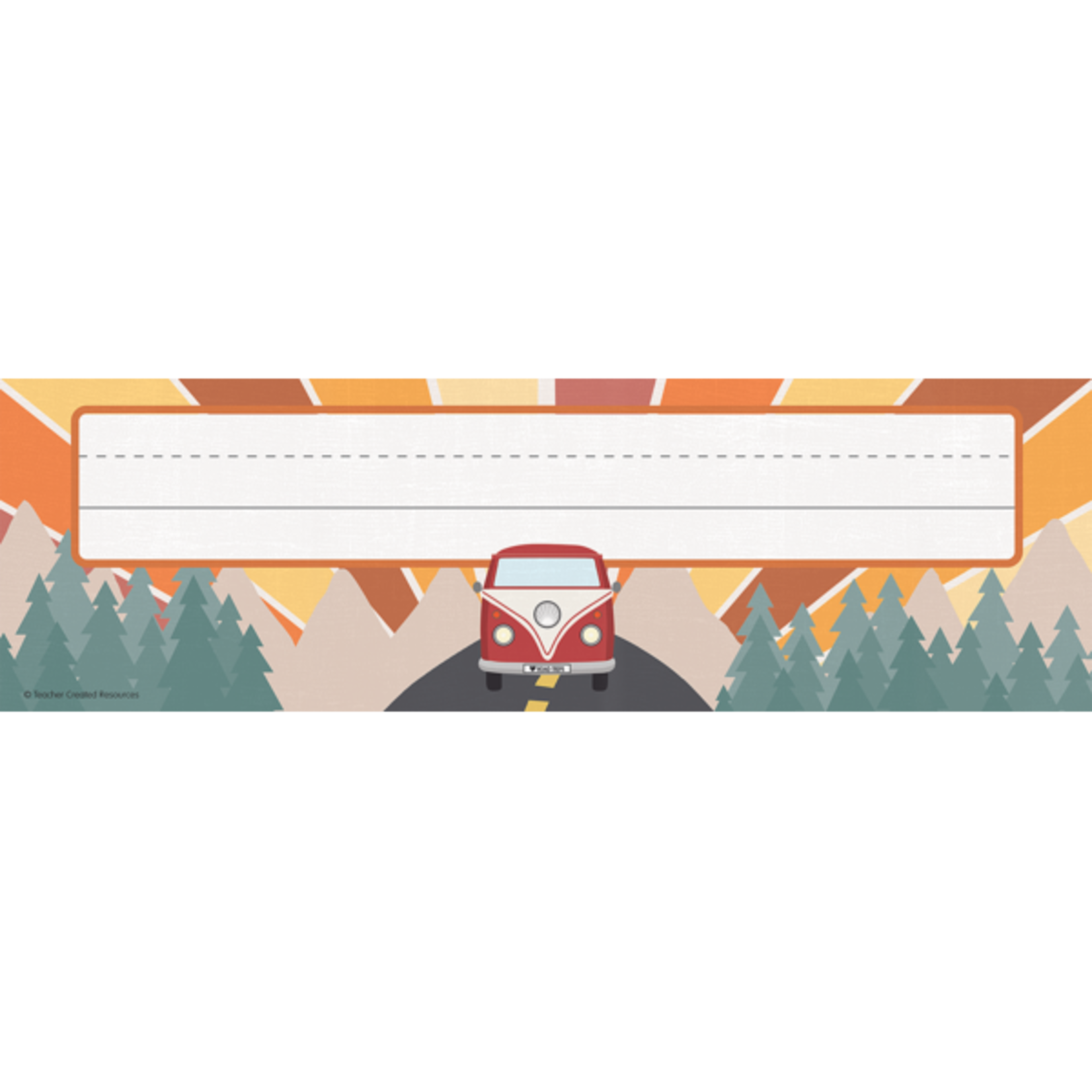 TEACHER CREATED RESOURCES Moving Mountains Road Trip Flat Name Plates