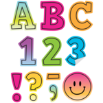 TEACHER CREATED RESOURCES Brights 4Ever 2" Bold Block Self-Adhesive Letters Uppercase