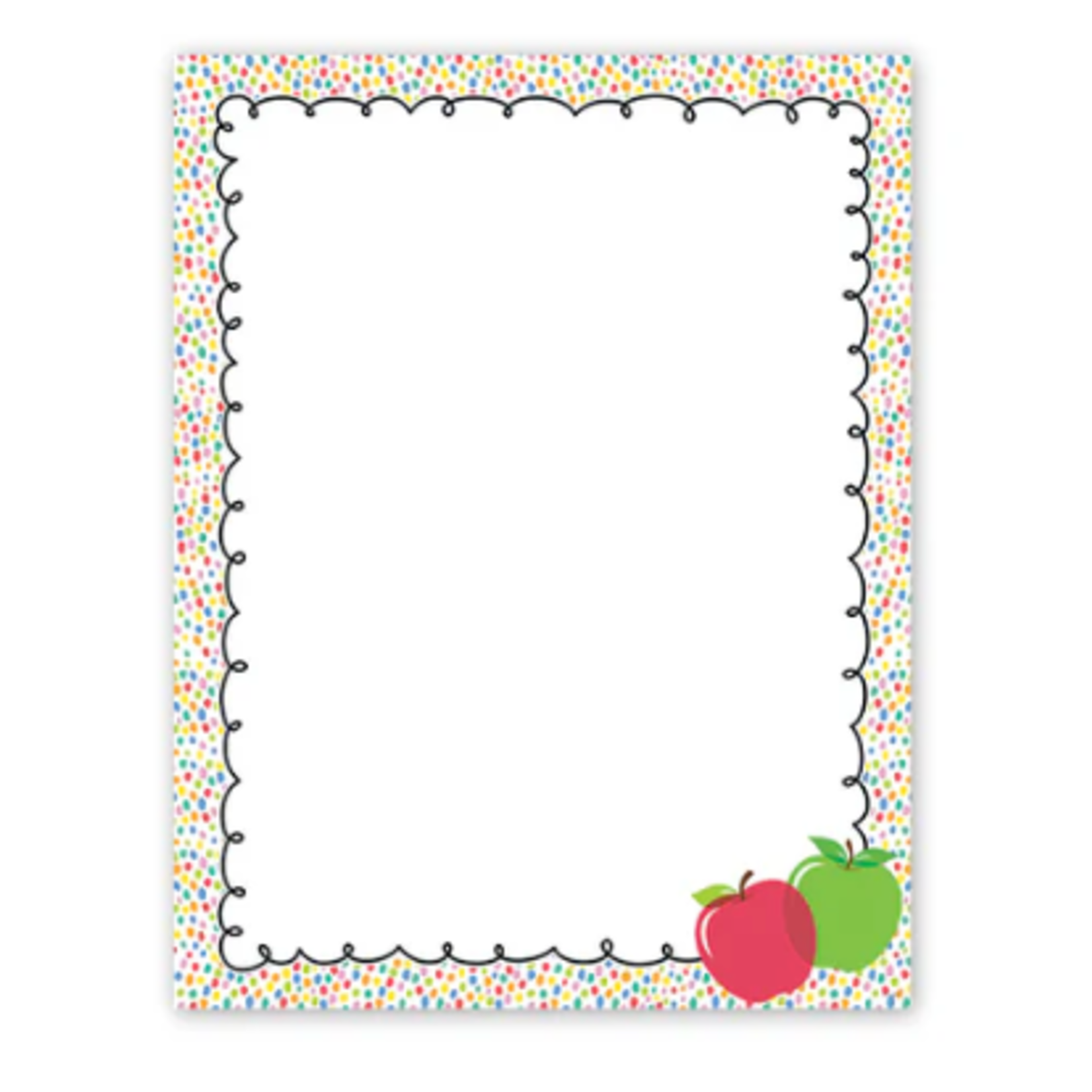 CREATIVE TEACHING PRESS Apple Time Blank Chart