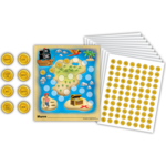 TEACHER CREATED RESOURCES Treasure Hunt Reward Trackers with Stickers