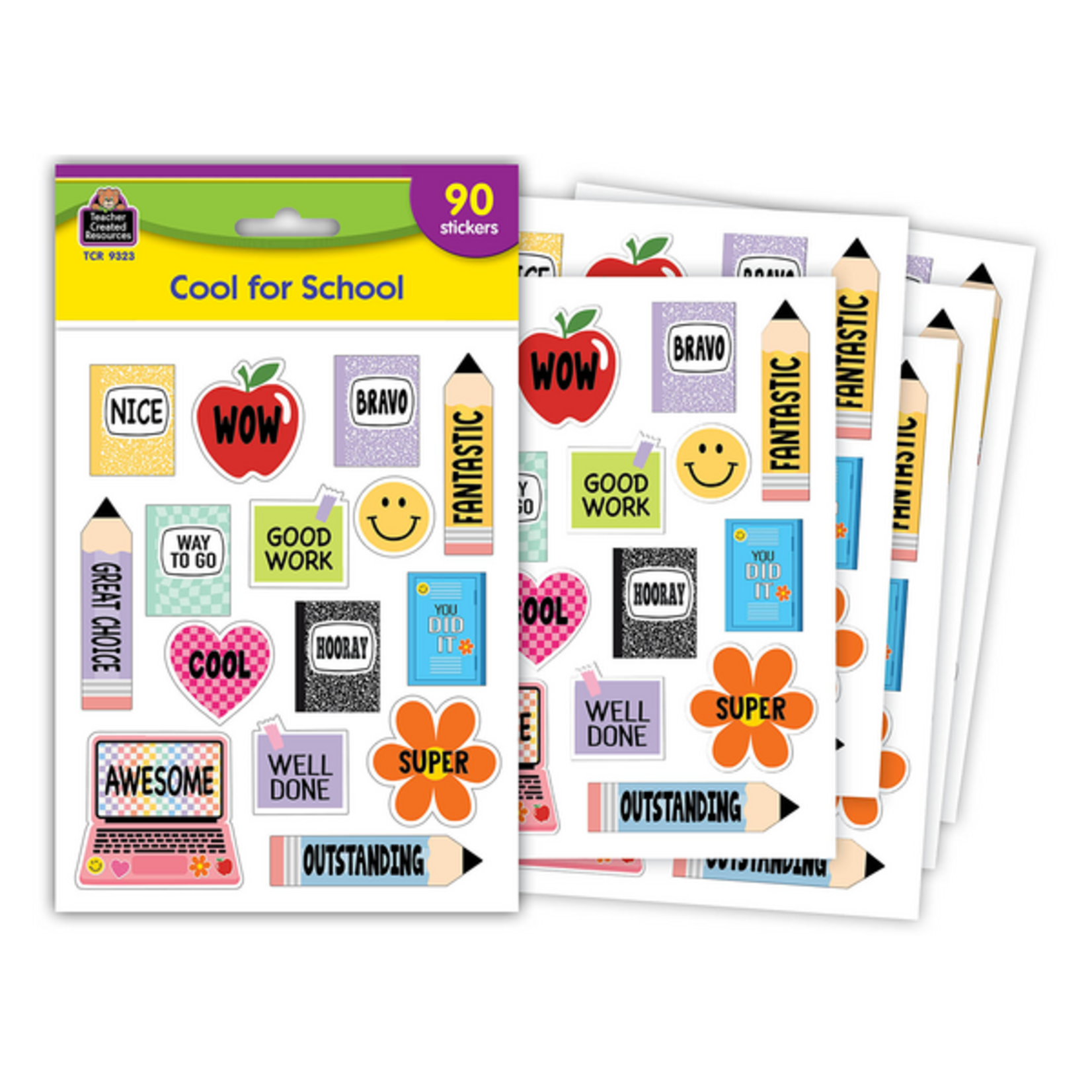 TEACHER CREATED RESOURCES Cool for School Stickers