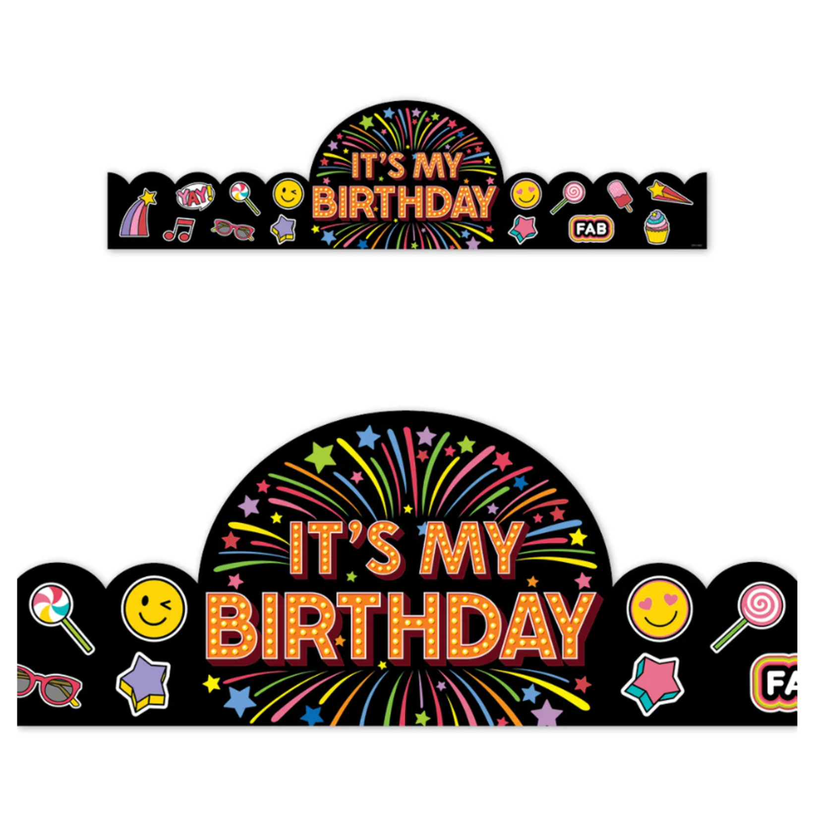 CREATIVE TEACHING PRESS Core Decor Happy Birthday Crowns