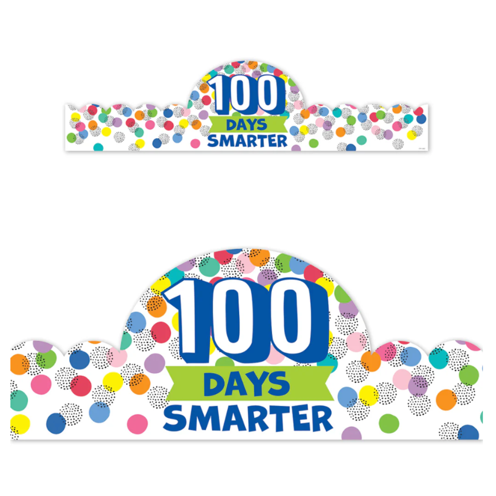 CREATIVE TEACHING PRESS Core Decor Happy 100th Day Crowns