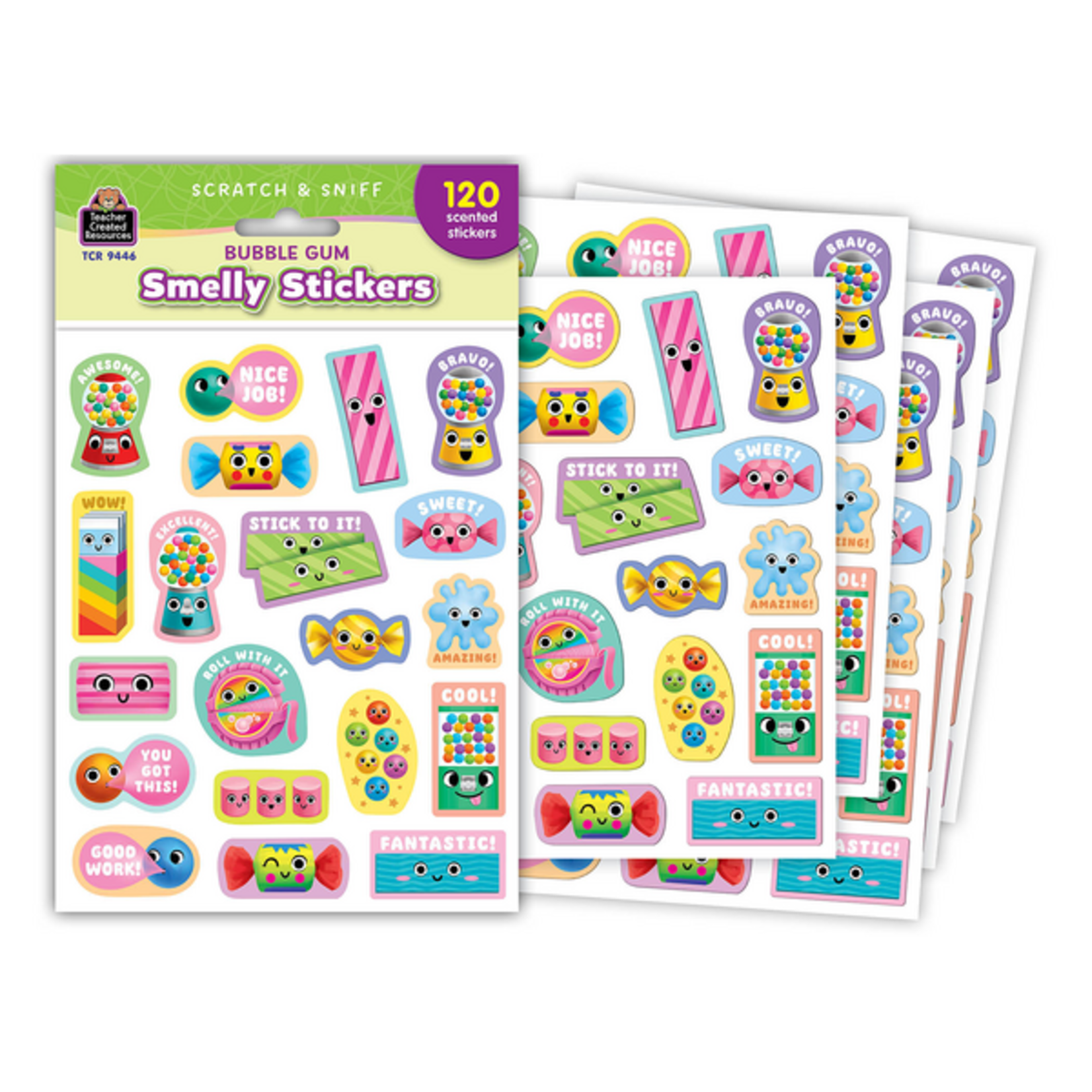 TEACHER CREATED RESOURCES Bubble Gum Smelly Stickers