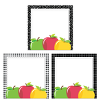 CREATIVE TEACHING PRESS Apple Time Apple Cards 6" Designer Cut-Outs
