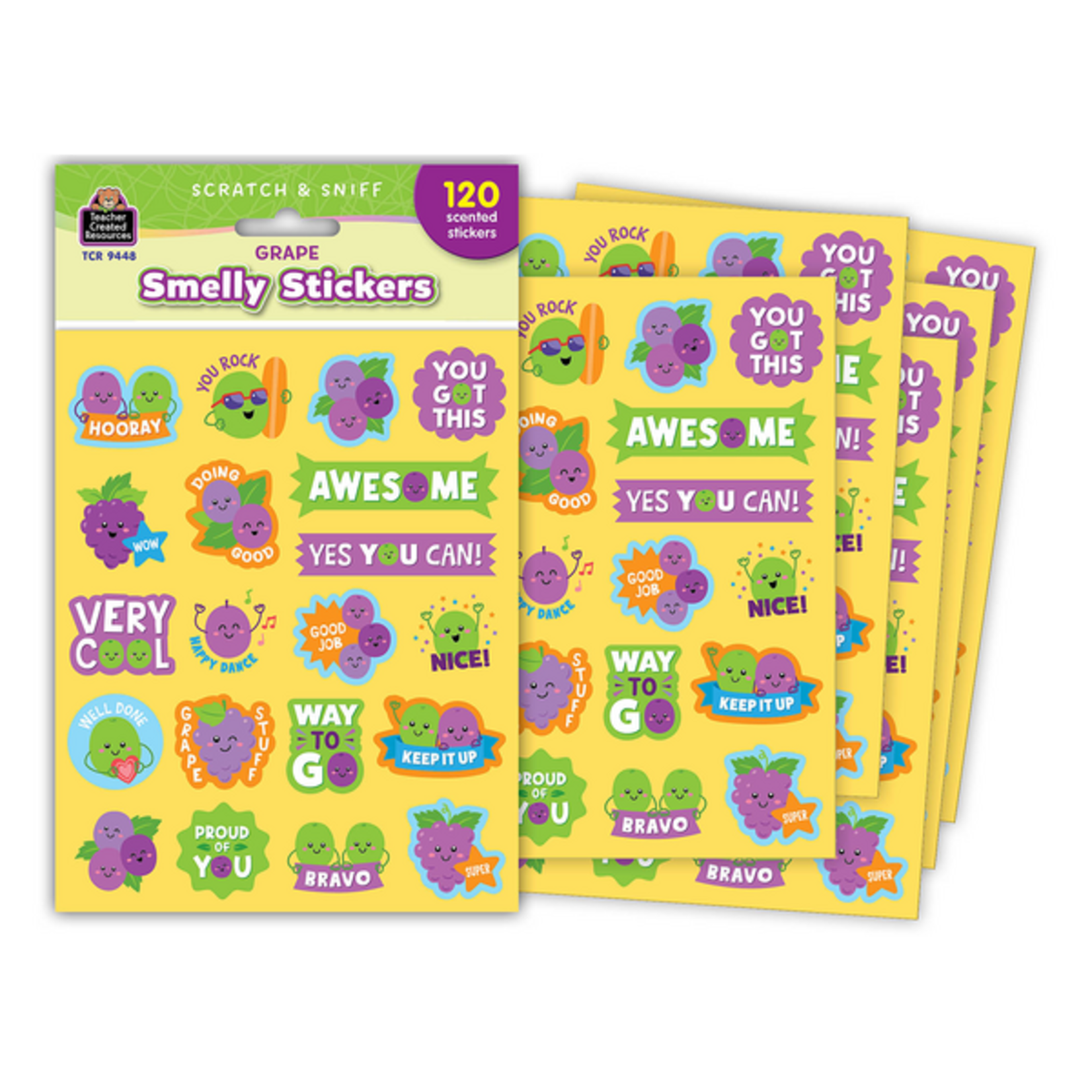 TEACHER CREATED RESOURCES Grape Smelly Stickers