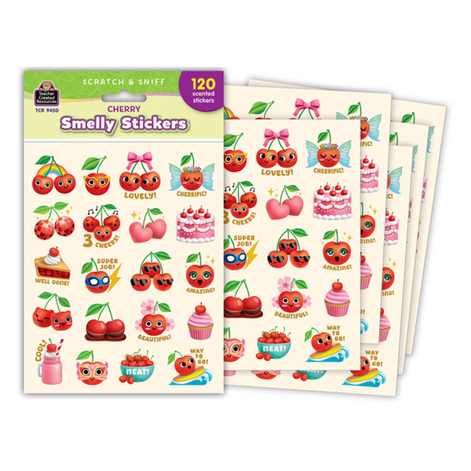 TEACHER CREATED RESOURCES Cherry Smelly Stickers