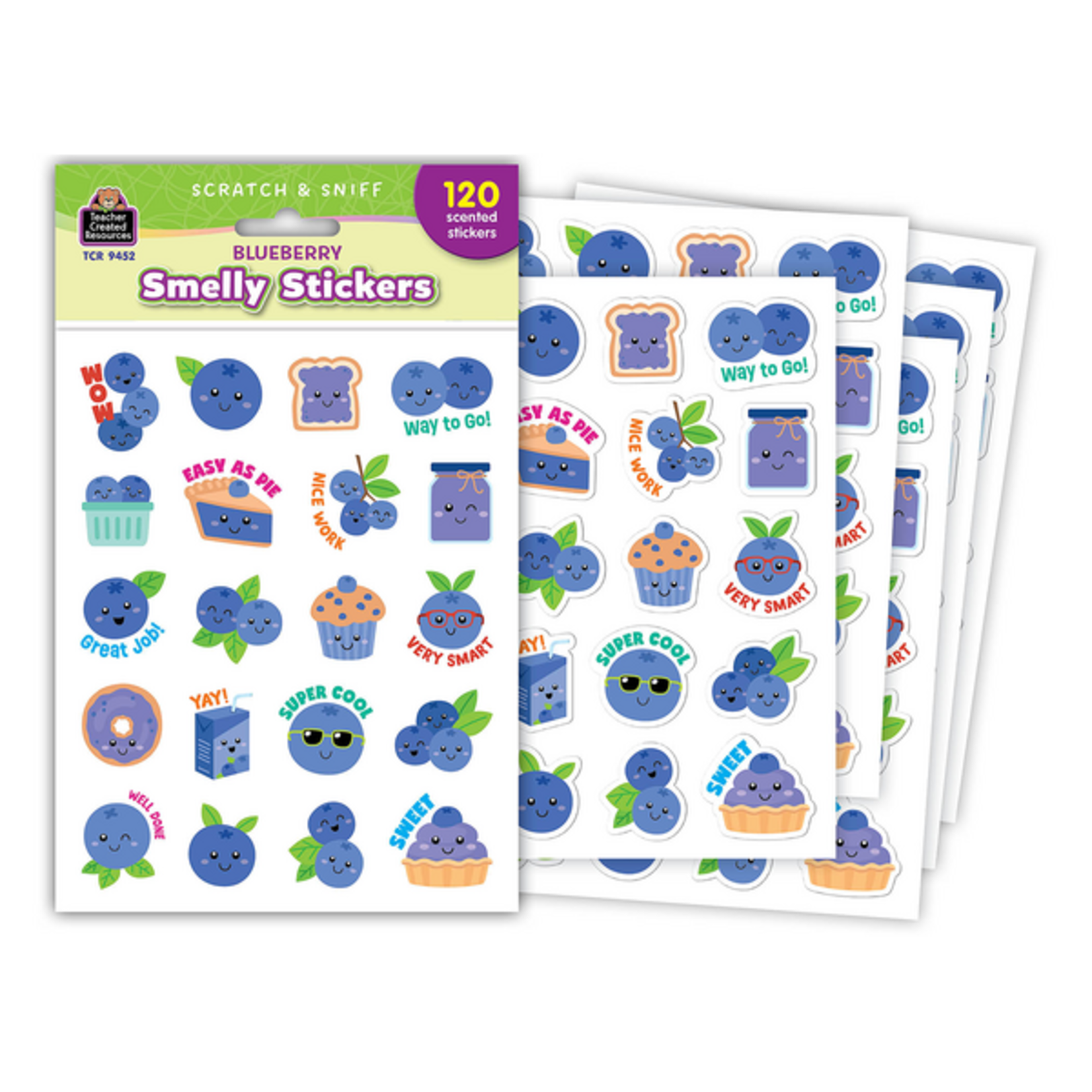 TEACHER CREATED RESOURCES Blueberry Smelly Stickers