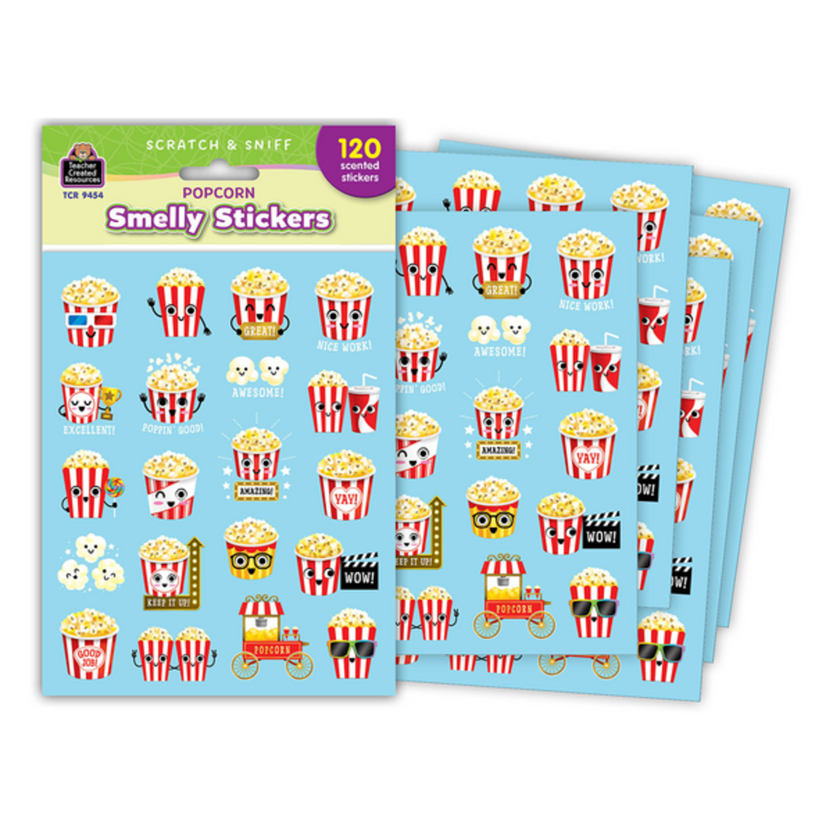 TEACHER CREATED RESOURCES Popcorn Smelly Stickers