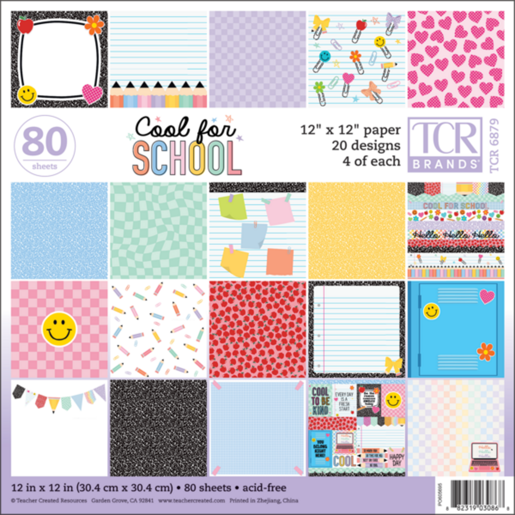 TEACHER CREATED RESOURCES Cool for School Project Paper