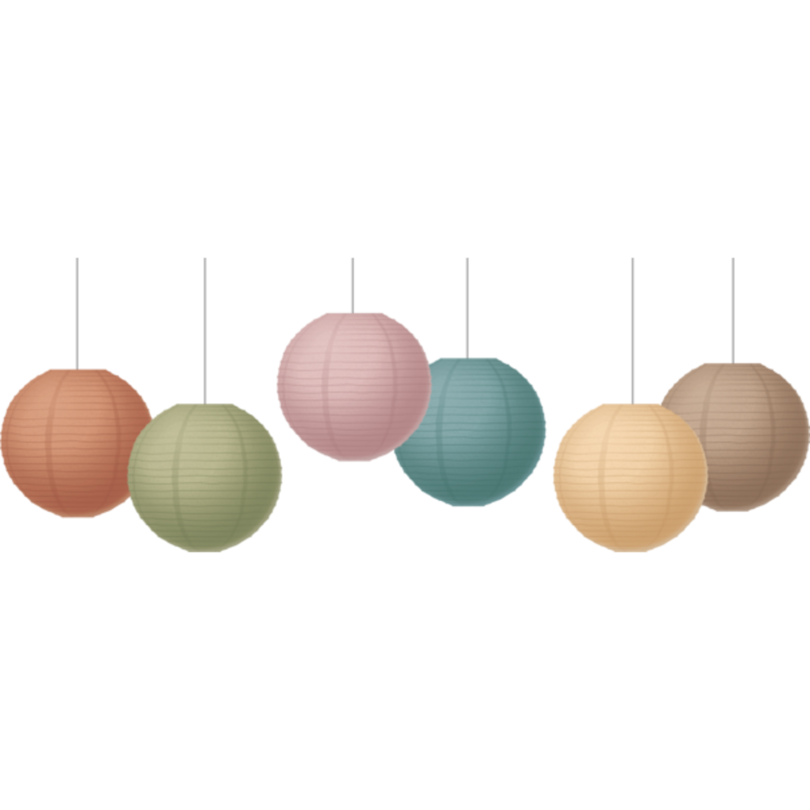 TEACHER CREATED RESOURCES Everyone is Welcome 8" Hanging Paper Lanterns