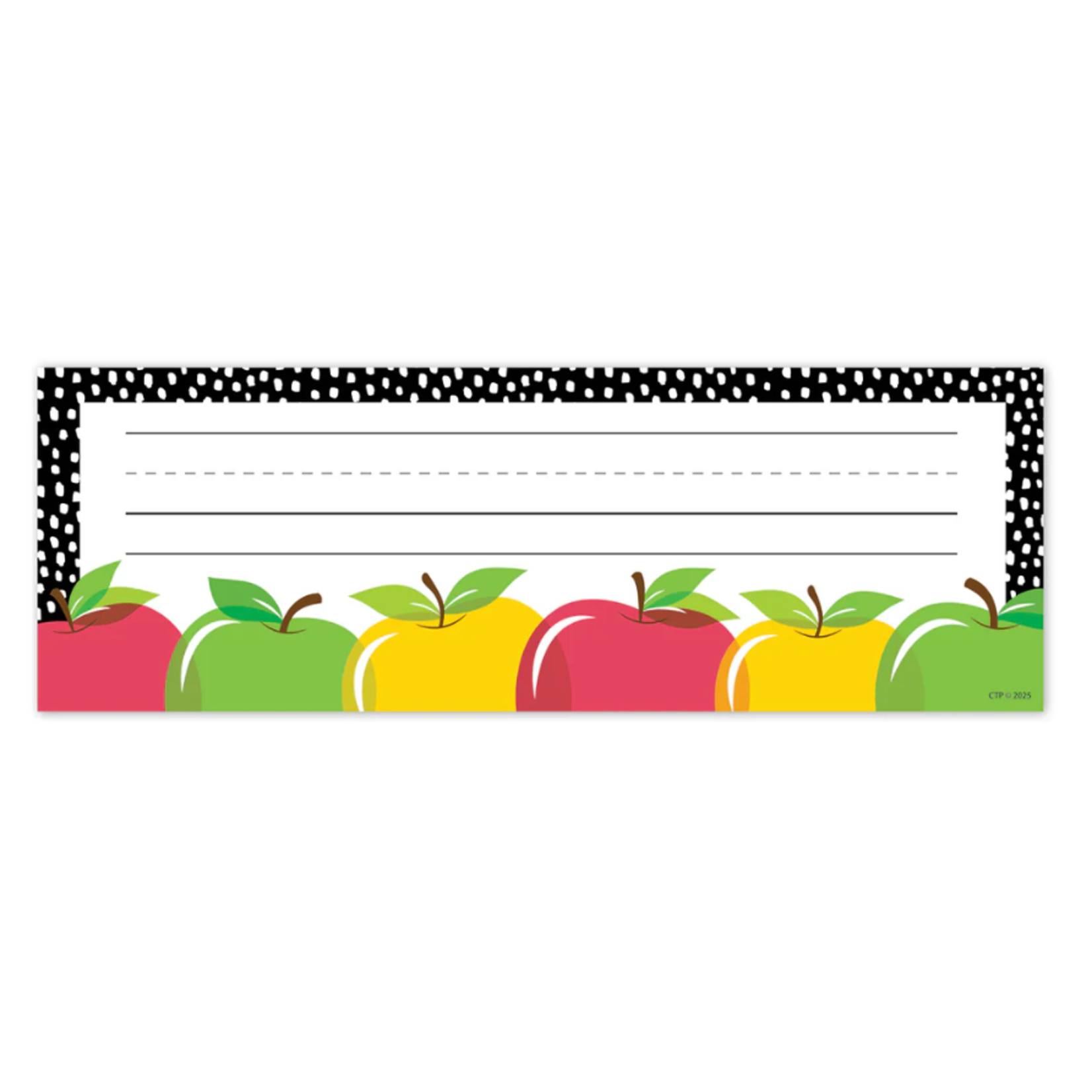 CREATIVE TEACHING PRESS Apple Time Name Plates