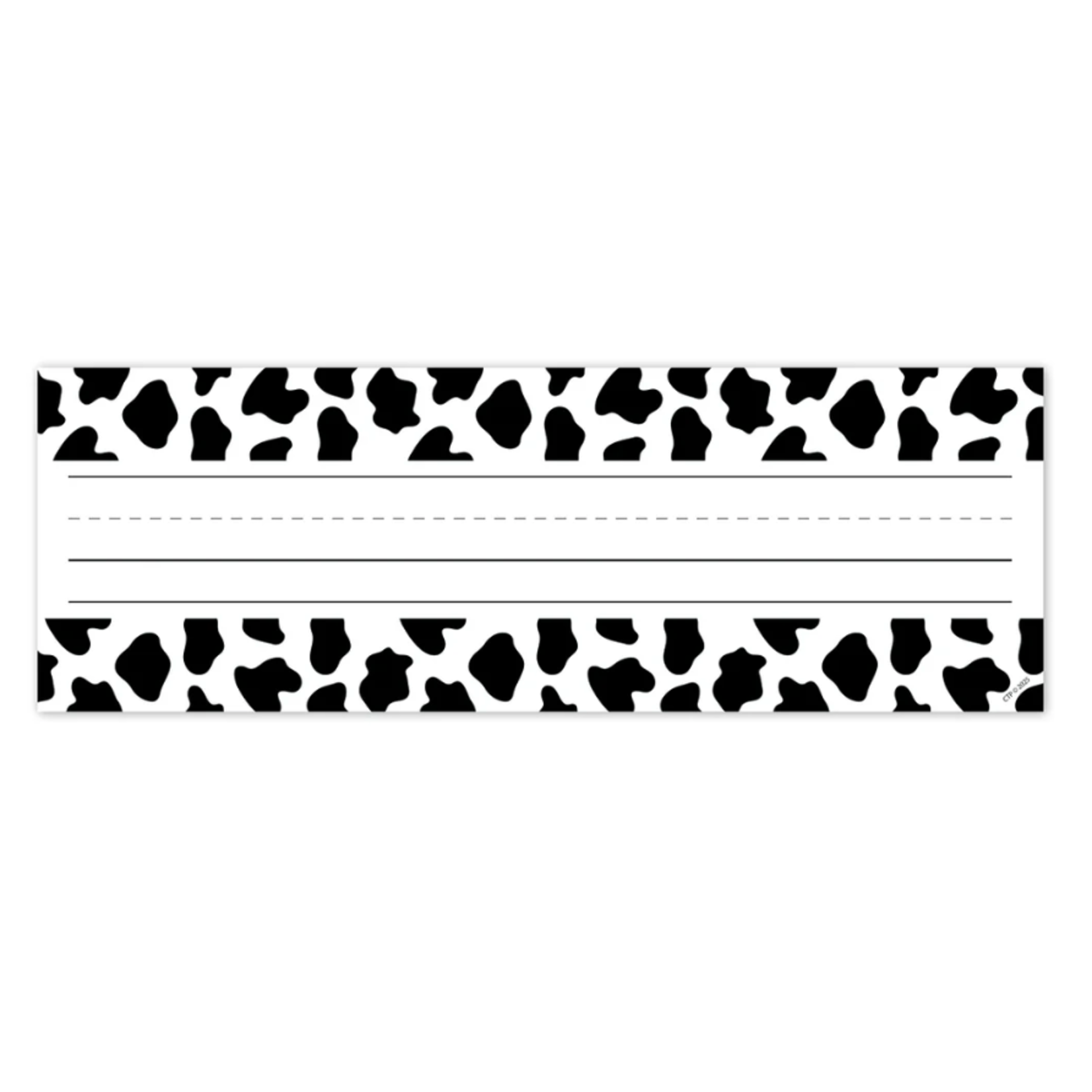 CREATIVE TEACHING PRESS Farm Friends Cow Print Name Plates