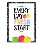 CREATIVE TEACHING PRESS Apple Time Inspire U: Every day is a fresh start Poster