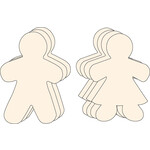 Kid Shape Set Single Color Super Cut-Outs- 8” x 10”
