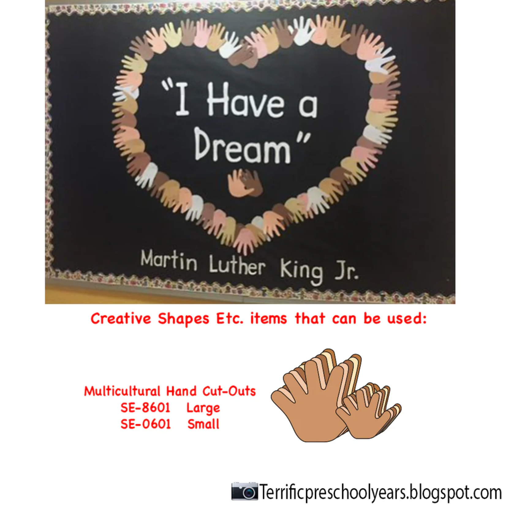 Hand Multicultural Cut-Outs- 5.5