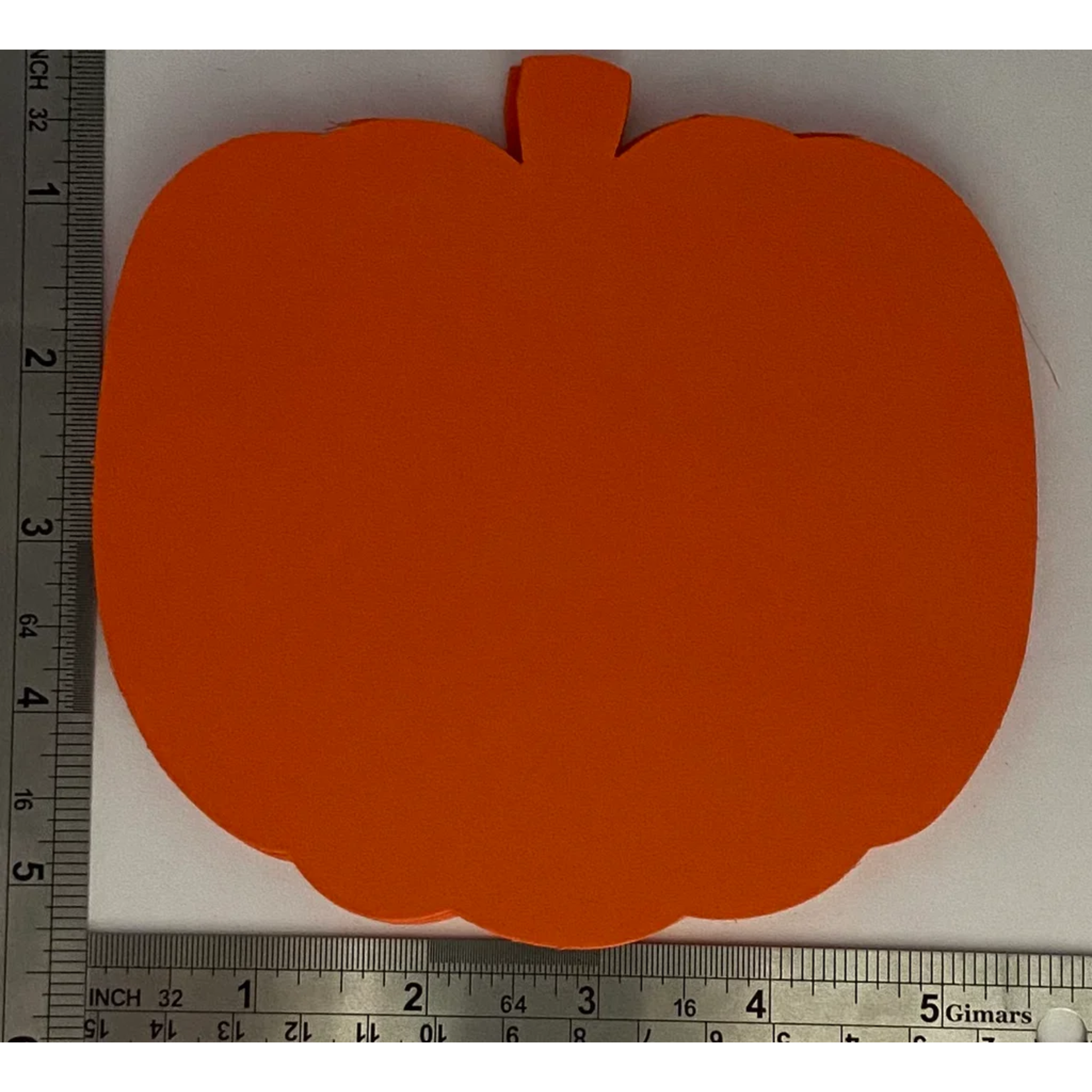 Large Single Color Cut-Out - Orange Pumpkin