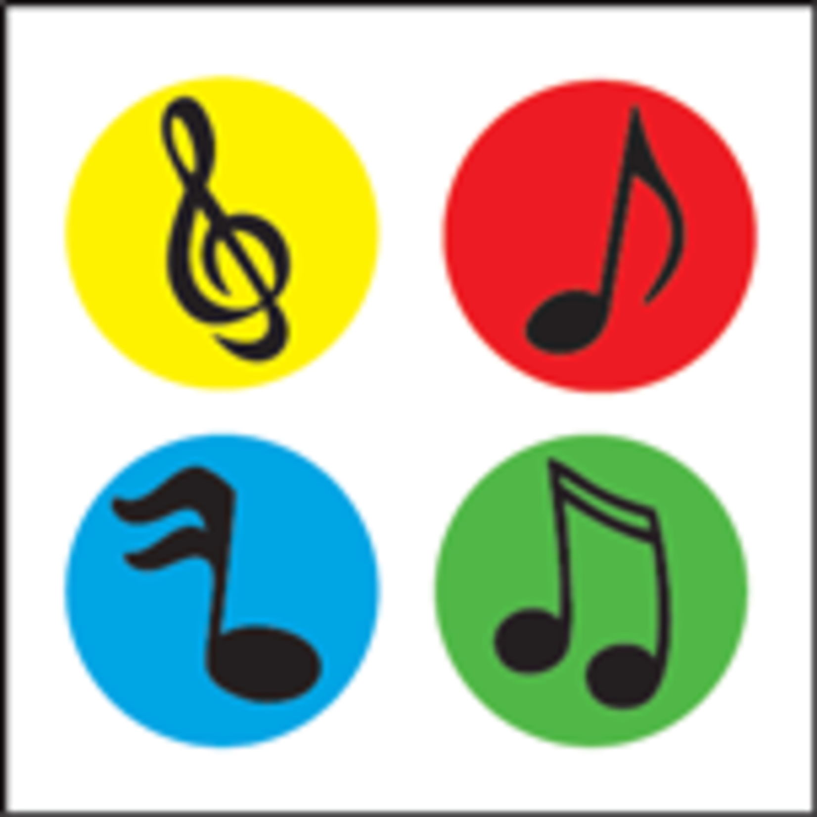 Incentive Stickers - Colorful Notes