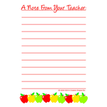 Notes & Quotes - Teacher Note
