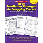 SCHOLASTIC TEACHING RESOURCES Hi-Lo Nonfiction Passages for Struggling Readers: Grades 6–8