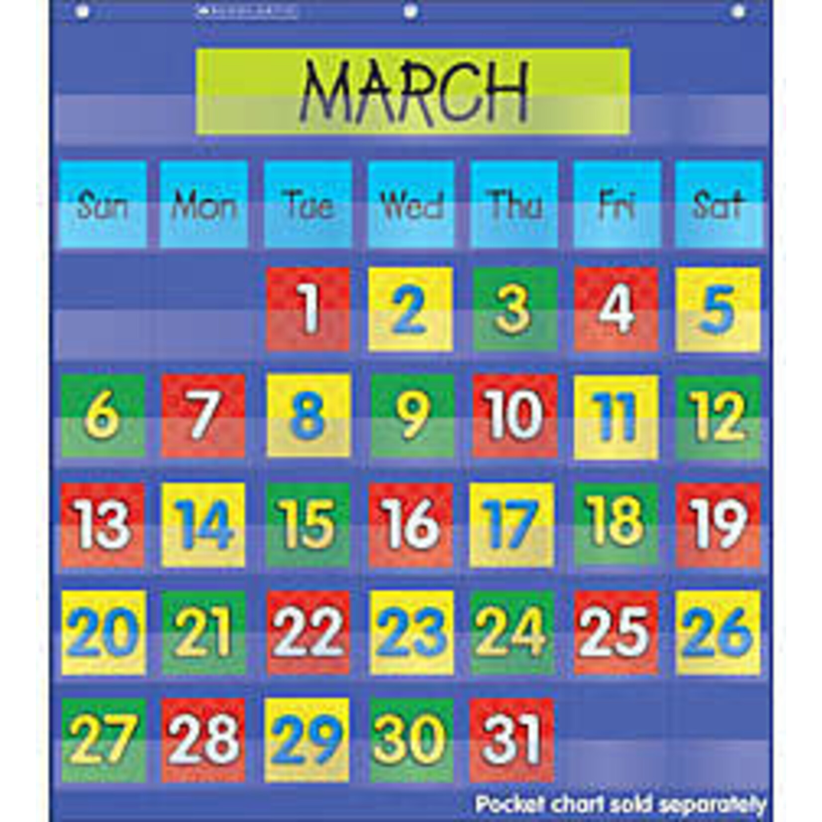 SCHOLASTIC TEACHING RESOURCES Calendar Dates Cards  Set