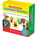 SCHOLASTIC TEACHING RESOURCES Nonfiction Alphabet Readers Ages 3-6
