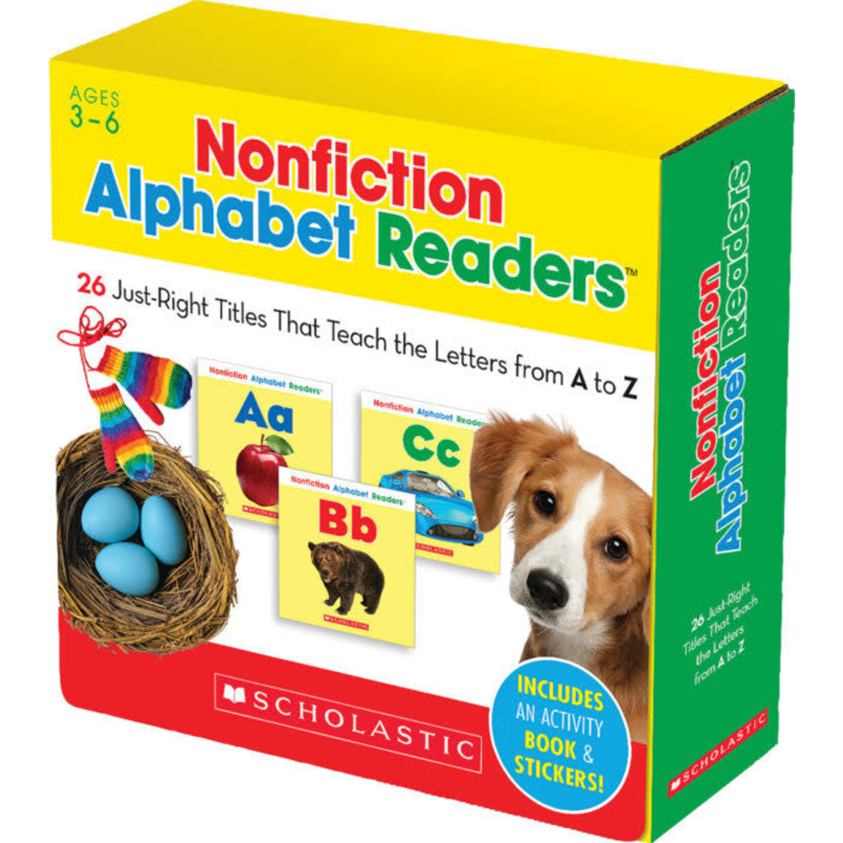 SCHOLASTIC TEACHING RESOURCES Nonfiction Alphabet Readers Ages 3-6