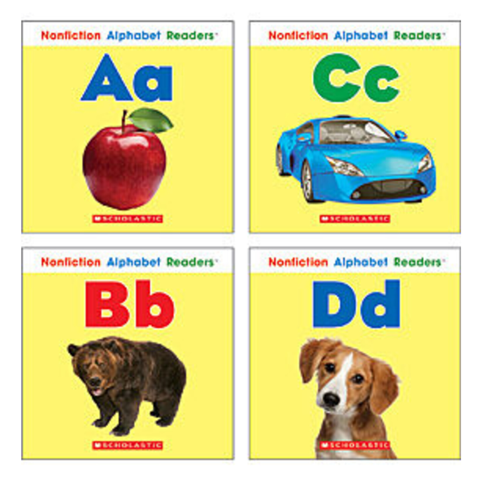 SCHOLASTIC TEACHING RESOURCES Nonfiction Alphabet Readers Ages 3-6