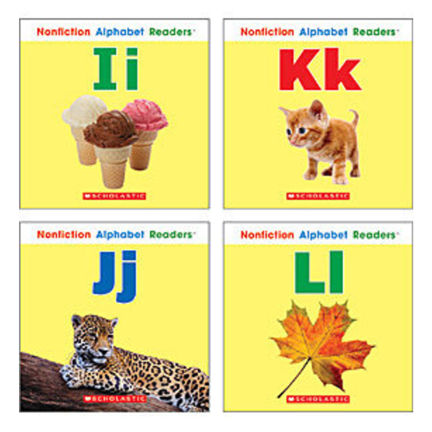 SCHOLASTIC TEACHING RESOURCES Nonfiction Alphabet Readers Ages 3-6