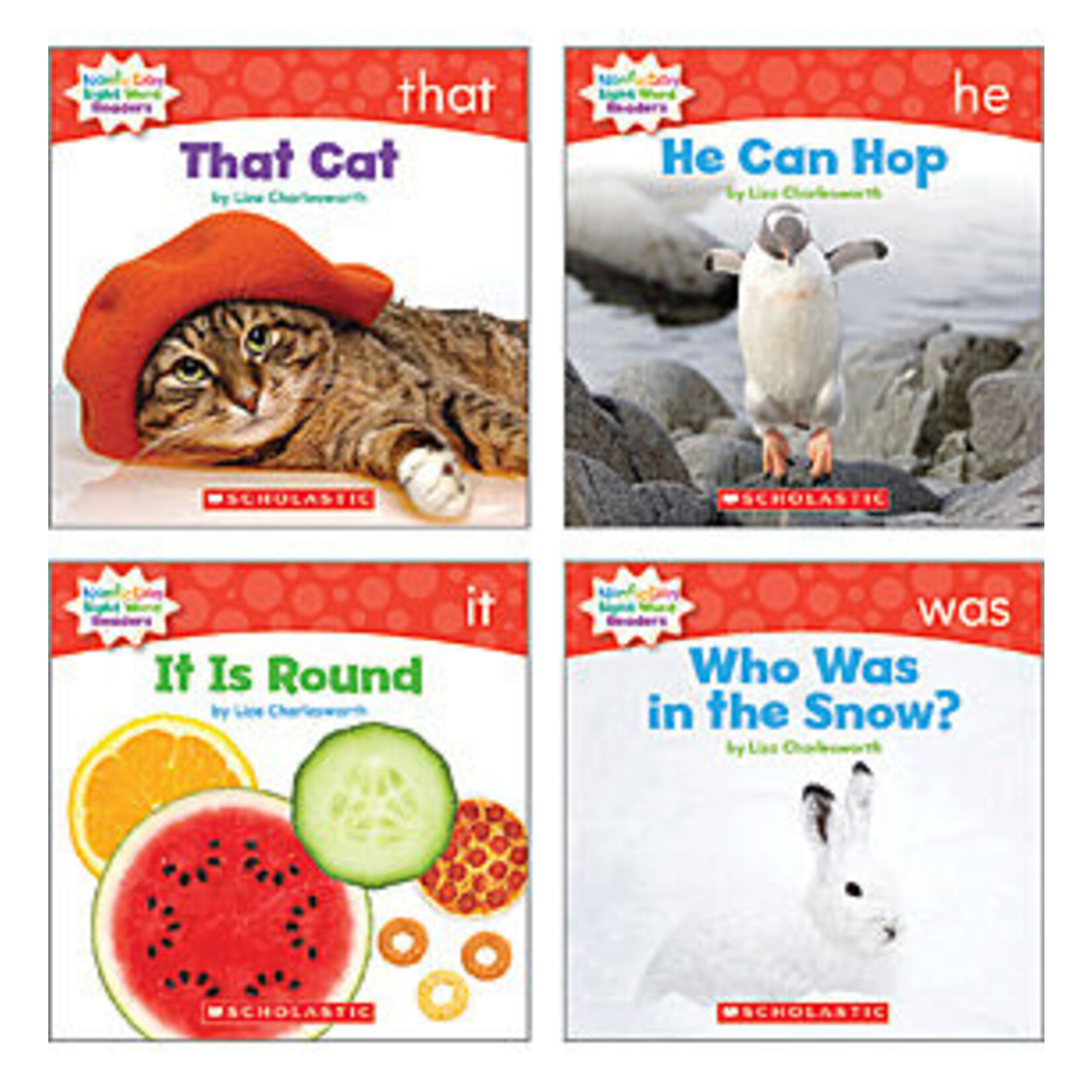 SCHOLASTIC TEACHING RESOURCES Nonfiction Sight Word Readers Level A