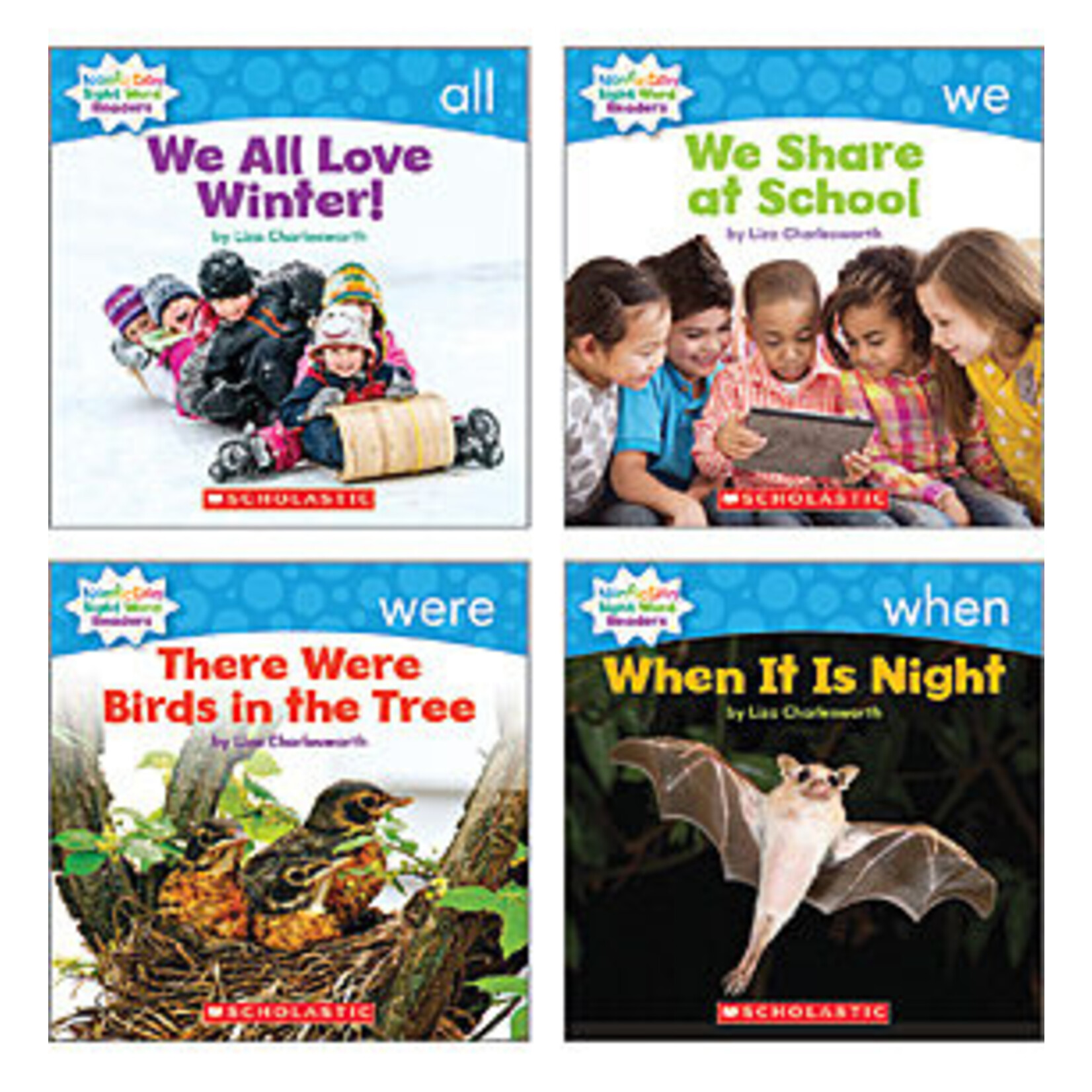 SCHOLASTIC TEACHING RESOURCES Nonfiction Sight Word Readers Level B