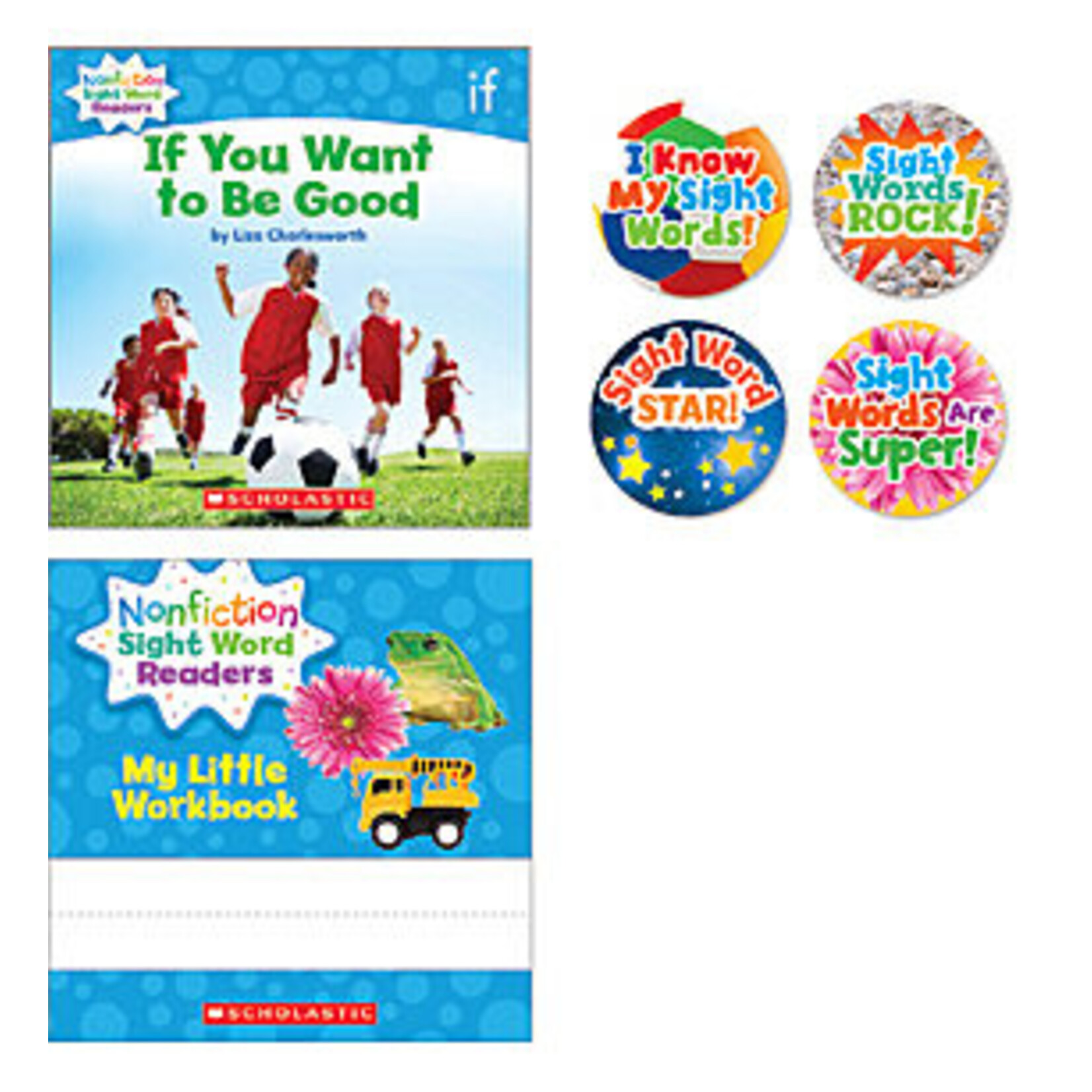 SCHOLASTIC TEACHING RESOURCES Nonfiction Sight Word Readers Level B