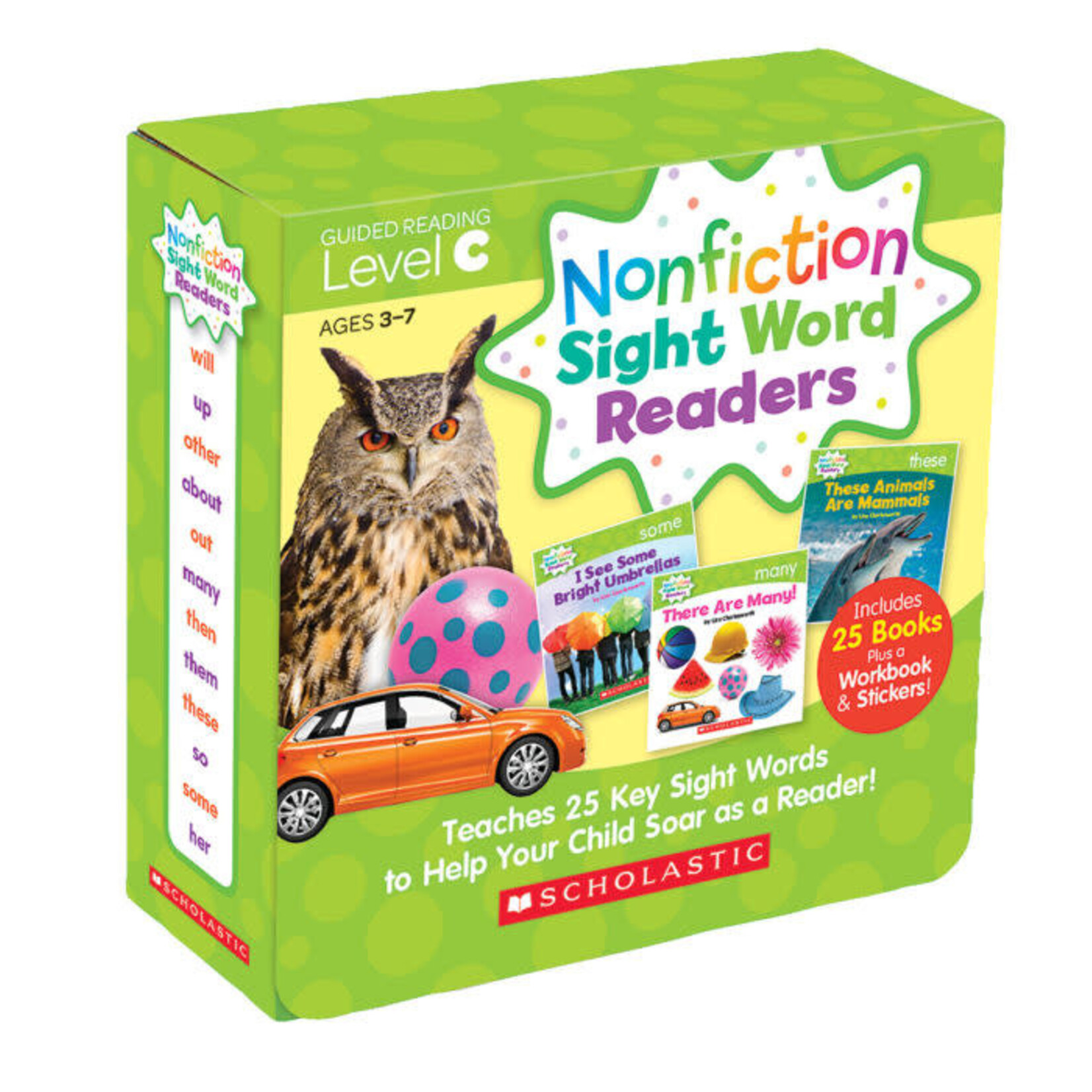 SCHOLASTIC TEACHING RESOURCES Nonfiction Sight Word Readers Level C