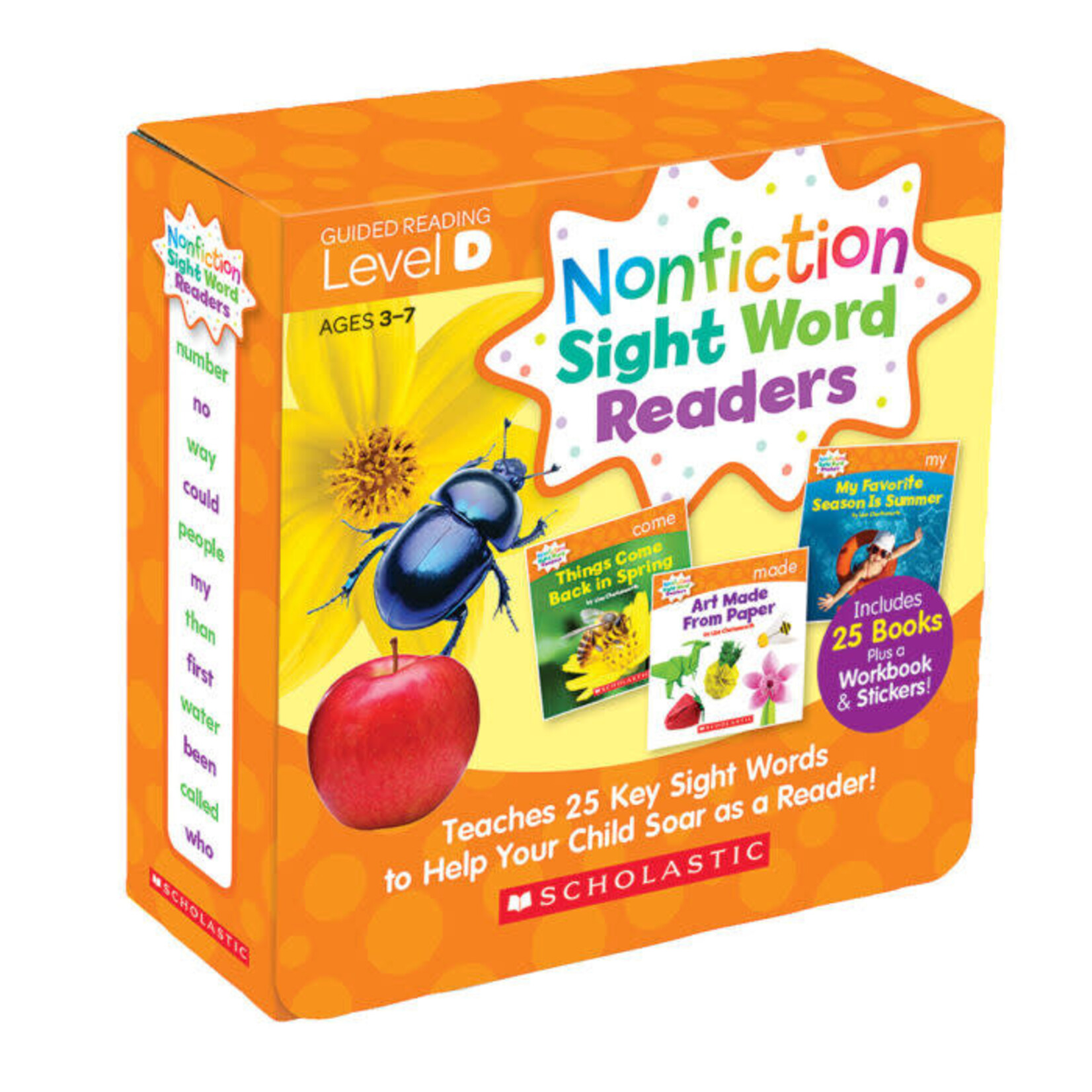 SCHOLASTIC TEACHING RESOURCES Nonfiction Sight Word Readers Level D