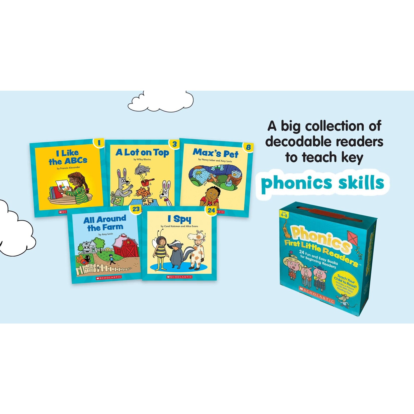 SCHOLASTIC TEACHING RESOURCES Phonics First Little Readers