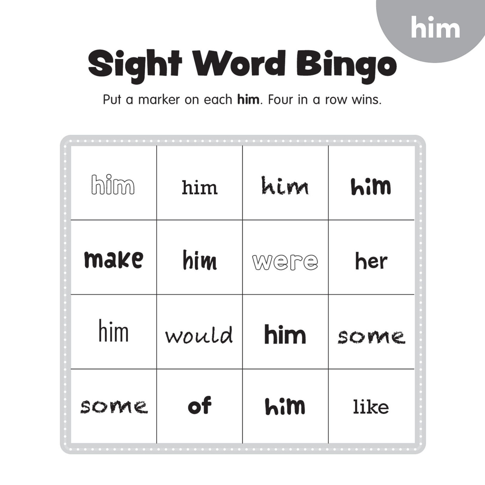SCHOLASTIC TEACHING RESOURCES Sight Word Stories Level C