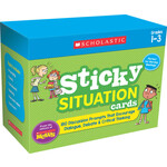 SCHOLASTIC TEACHING RESOURCES Sticky Situation Cards Grades 1-3