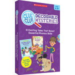 SCHOLASTIC TEACHING RESOURCES Clue Club Decodable Mysteries