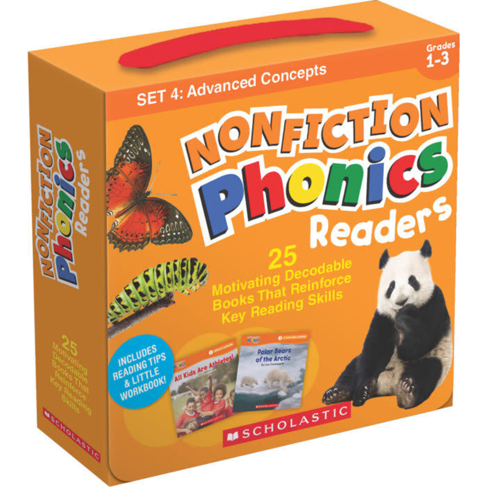 SCHOLASTIC TEACHING RESOURCES Nonfiction Phonics Readers Set 4: Advanced Concepts