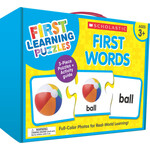SCHOLASTIC TEACHING RESOURCES First Learning Puzzles: First Words