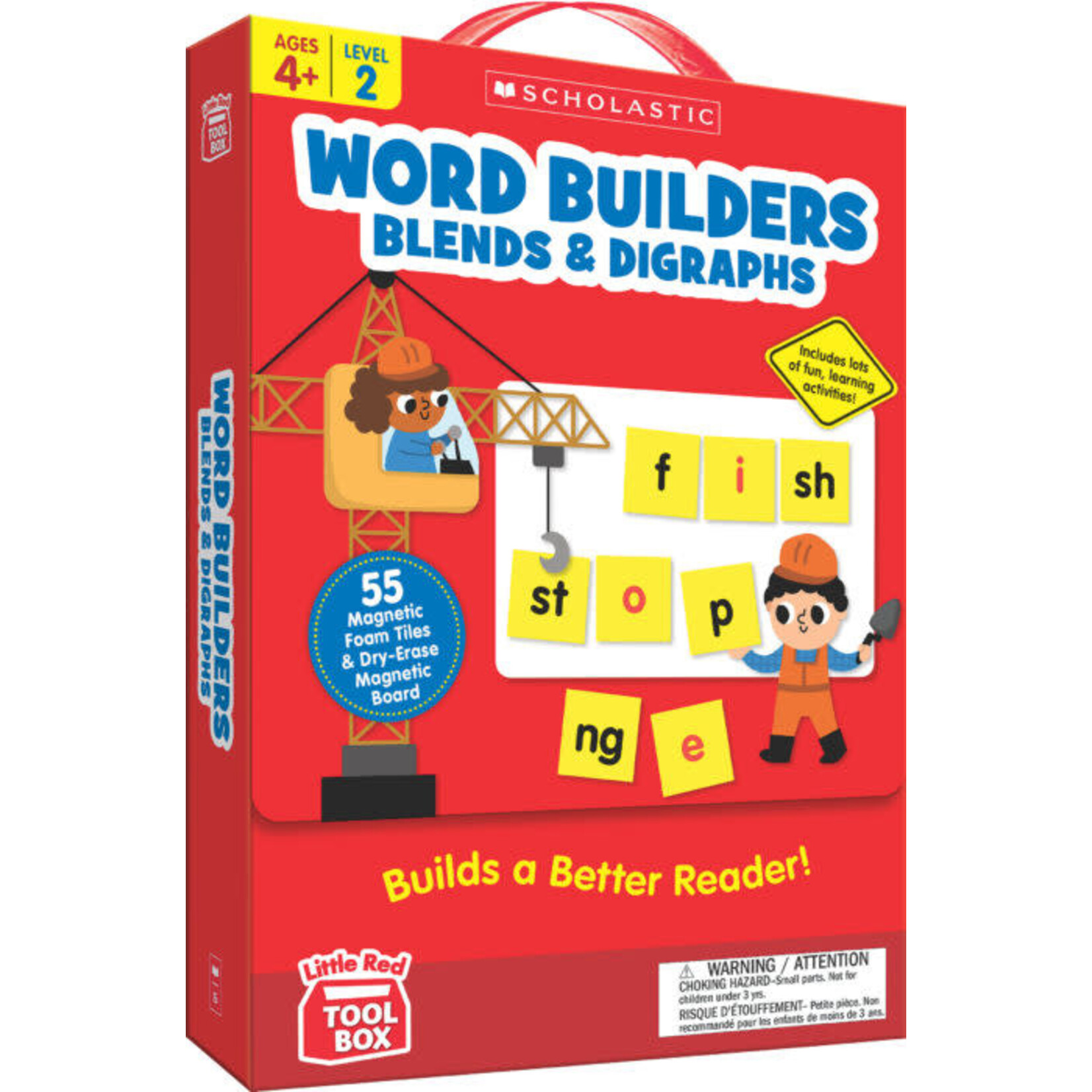 SCHOLASTIC TEACHING RESOURCES Word Builders: Blends, Digraphs & More