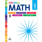CARSON DELLOSA PUBLISHING CO Spectrum Math Workbook Grade 1