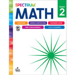 CARSON DELLOSA PUBLISHING CO Spectrum Math Workbook Grade 2