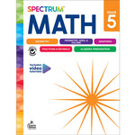 CARSON DELLOSA PUBLISHING CO Spectrum Math Workbook Grade 5
