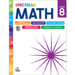 CARSON DELLOSA PUBLISHING CO Spectrum Math Workbook Grade 8